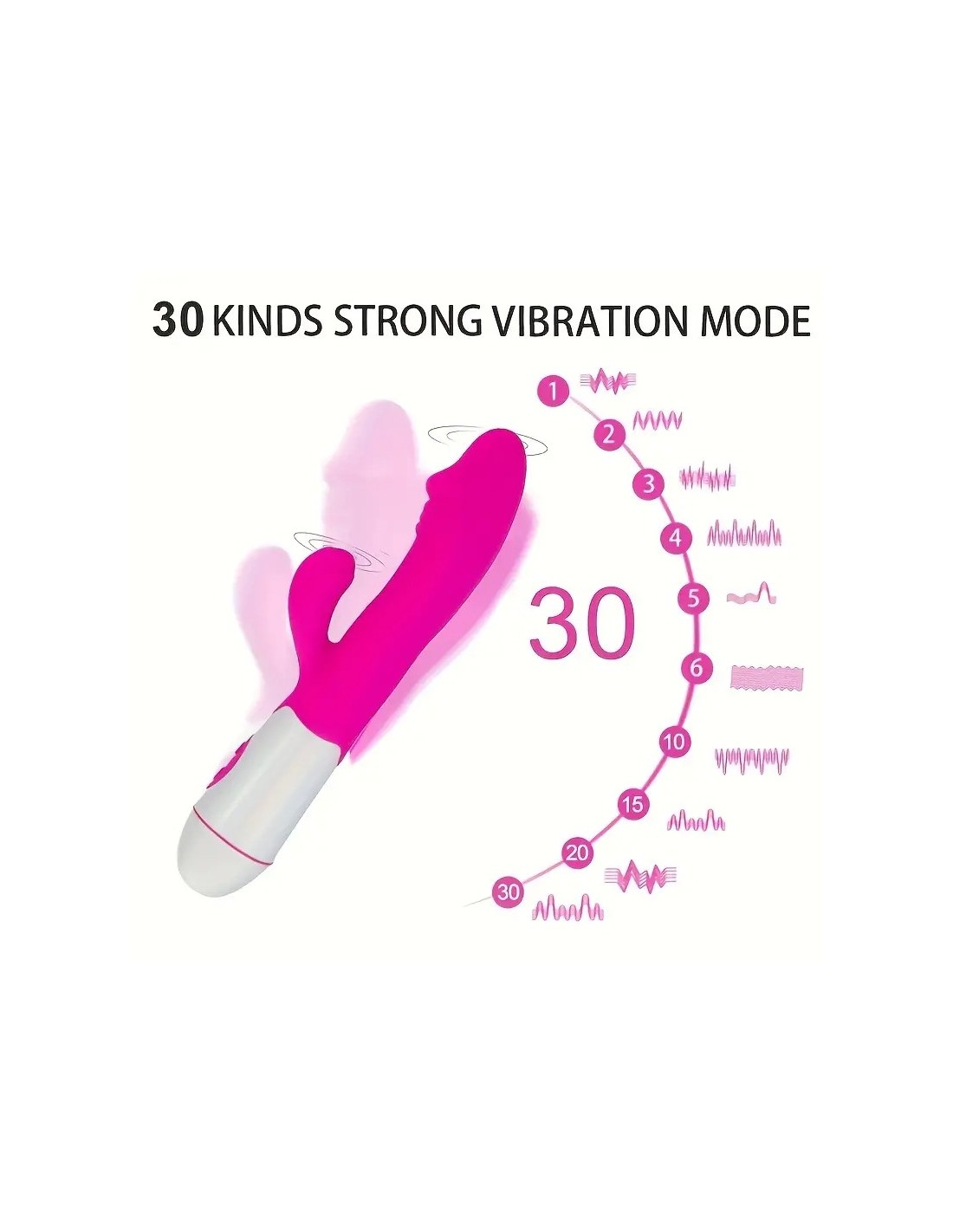 G Spot Dildo Rabbit Vibrator